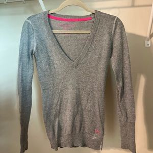 Women’s Aeropostale grey cotton sweater
